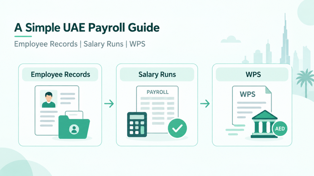 UAE Payroll Process: A Simple Guide to WPS, Salary Runs and Employee Records